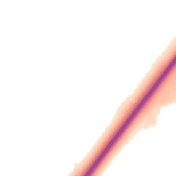 Night-time road noise heatmap for DE13 8HG