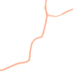 Night-time road noise heatmap for DE13 8NX