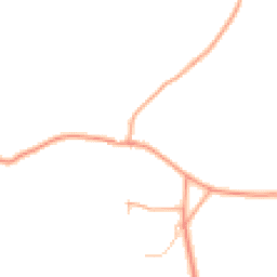 Daytime road noise heatmap for DE13 8QU