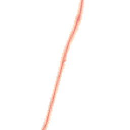 Night-time road noise heatmap for DE13 8RJ