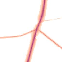 Daytime road noise heatmap for DE13 8RQ