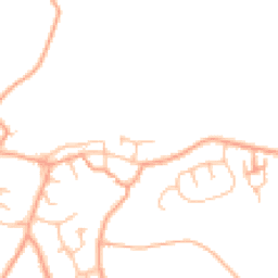 Daytime road noise heatmap for DE13 9AH