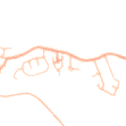 Daytime road noise heatmap for DE13 9AY