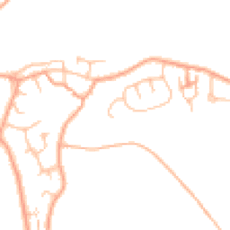 Daytime road noise heatmap for DE13 9BF