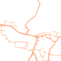 Daytime road noise heatmap for DE13 9BL