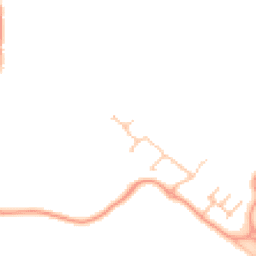 Daytime road noise heatmap for DE13 9FR