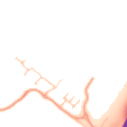 Daytime road noise heatmap for DE13 9GP