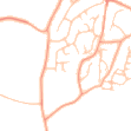 Daytime road noise heatmap for DE13 9JT