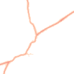 Daytime road noise heatmap for DE13 9QF