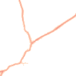 Daytime road noise heatmap for DE13 9QH