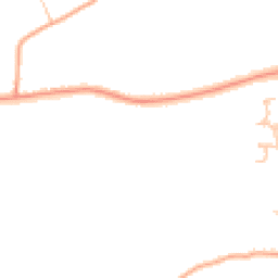 Daytime road noise heatmap for DE13 9UL