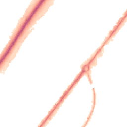 Night-time road noise heatmap for DE14 2DN