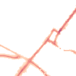 Night-time road noise heatmap for DE14 2FY