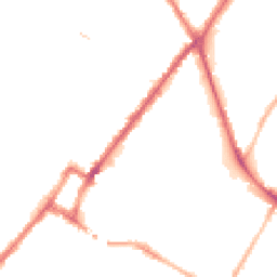 Night-time road noise heatmap for DE14 2LN