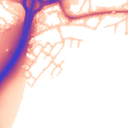 Daytime road noise heatmap for DE14 3UF