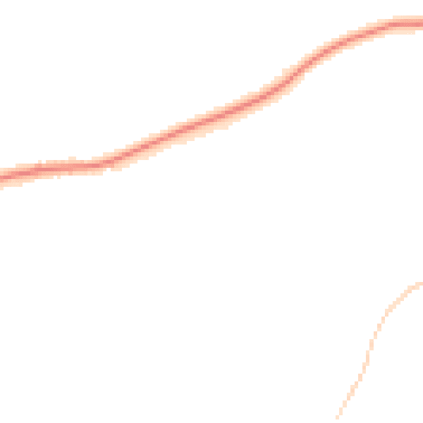 Night-time road noise heatmap for DE21 2AQ