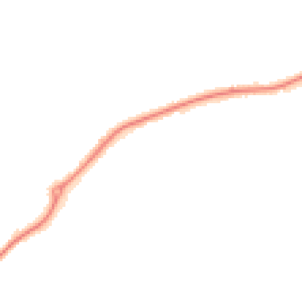 Night-time road noise heatmap for DE21 2BS