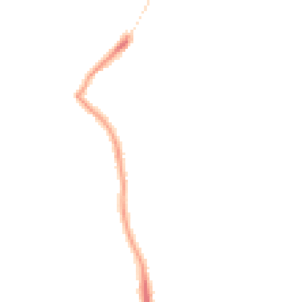 Night-time road noise heatmap for DE21 2BZ