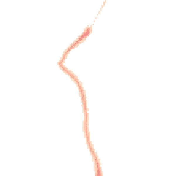 Night-time road noise heatmap for DE21 4PE