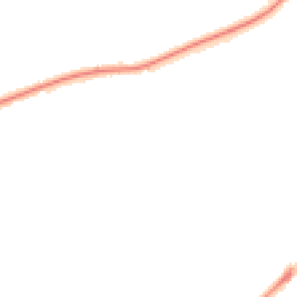 Night-time road noise heatmap for DE21 4TH