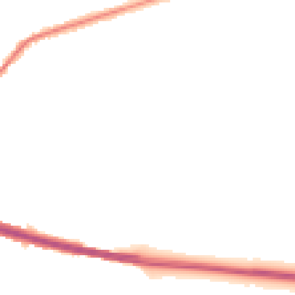 Night-time road noise heatmap for DE21 7QR