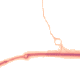 Night-time road noise heatmap for DE3 0AQ