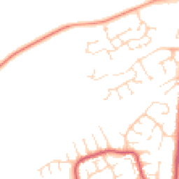 Daytime road noise heatmap for DE3 0FG