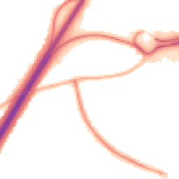 Night-time road noise heatmap for DE3 9DD