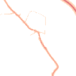 Daytime road noise heatmap for DE6 1PE