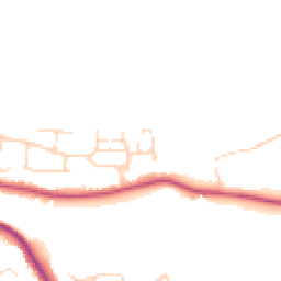 Daytime road noise heatmap for DE6 1RQ