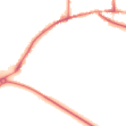 Night-time road noise heatmap for DE6 1TA