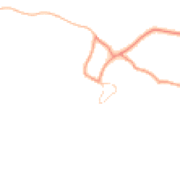 Daytime road noise heatmap for DE6 2AP