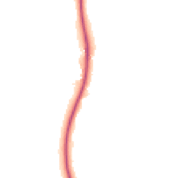 Night-time road noise heatmap for DE6 2FB
