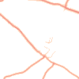 Daytime road noise heatmap for DE6 2FQ