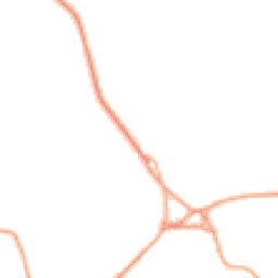 Daytime road noise heatmap for DE6 2FS