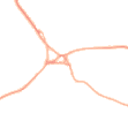 Daytime road noise heatmap for DE6 2FX