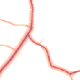 Daytime road noise heatmap for DE6 2HF