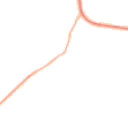 Night-time road noise heatmap for DE6 2HY