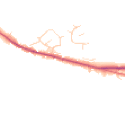 Daytime road noise heatmap for DE6 3EA