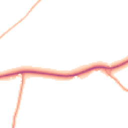 Daytime road noise heatmap for DE6 3EZ