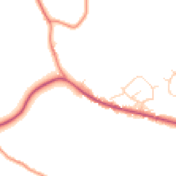 Daytime road noise heatmap for DE6 3GF