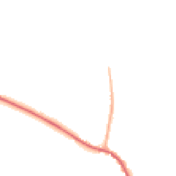 Night-time road noise heatmap for DE6 3GP