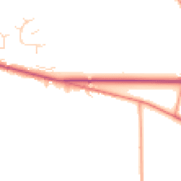 Daytime road noise heatmap for DE6 3GZ