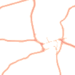 Daytime road noise heatmap for DE6 3JQ