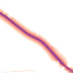 Daytime road noise heatmap for DE6 4NP