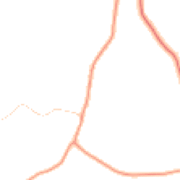 Daytime road noise heatmap for DE6 4PL