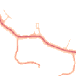 Daytime road noise heatmap for DE6 5BU