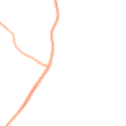 Night-time road noise heatmap for DE6 5BY