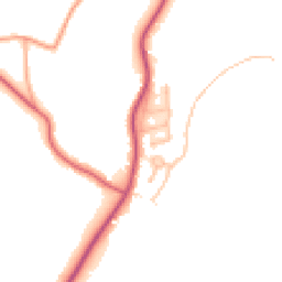 Daytime road noise heatmap for DE6 5GZ