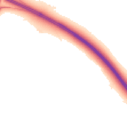 Night-time road noise heatmap for DE6 5HT